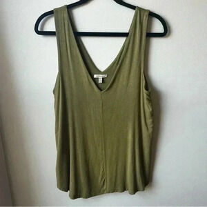 Anthropologie - Bordeaux Double Lined Tank